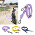Load image into Gallery viewer, Coated nylon leash for strong dogs – rust-resistant hardware (Purple)