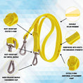Load image into Gallery viewer, PVC Leash (Yellow)