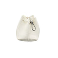 Load image into Gallery viewer, Leather Poop Bag Holder - Bee N Buu(White)