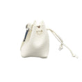 Load image into Gallery viewer, Leather Poop Bag Holder - Bee N Buu(White)