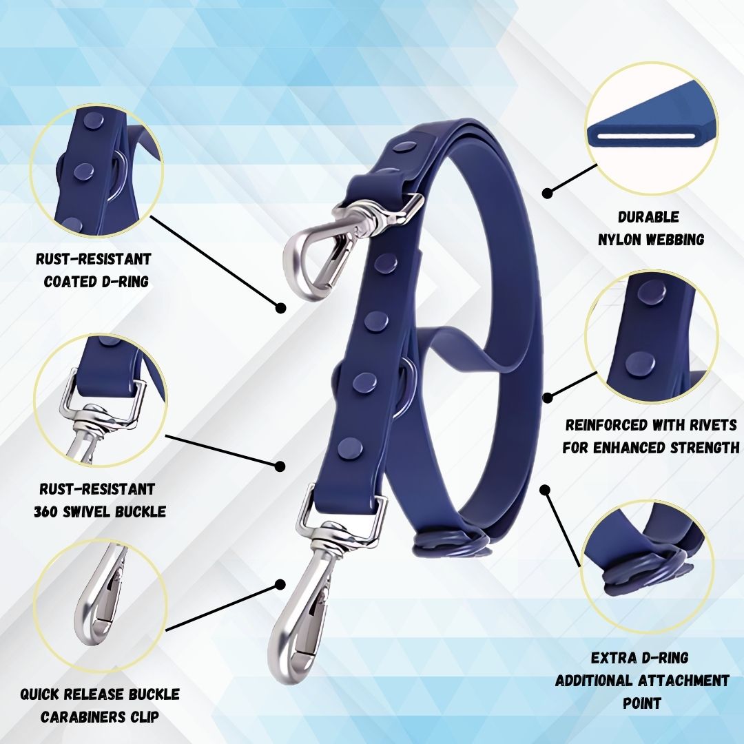 PVC Leash (Blue)