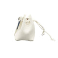 Load image into Gallery viewer, Leather Poop Bag Holder - Bee N Buu(White)
